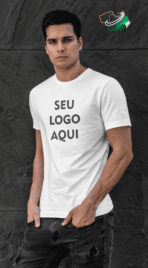 Camisetas 100% Algodão Personalizadas
