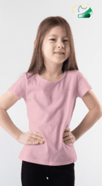 Camisetas Infantil 100% Algodão Lisas - Imagem 4