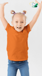 Camisetas Infantil 100% Algodão Lisas - Imagem 3